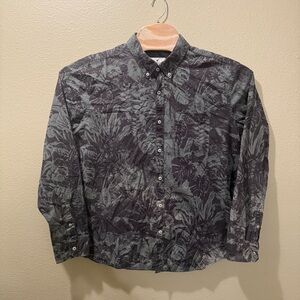Men’s XL American Eagle Outfitters Hawaiian Long Sleeve Button Up Shirt